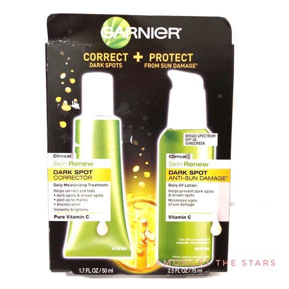 Garnier Dark Spot Corrector & Daily UV Lotion Set - Picture 1 of 6